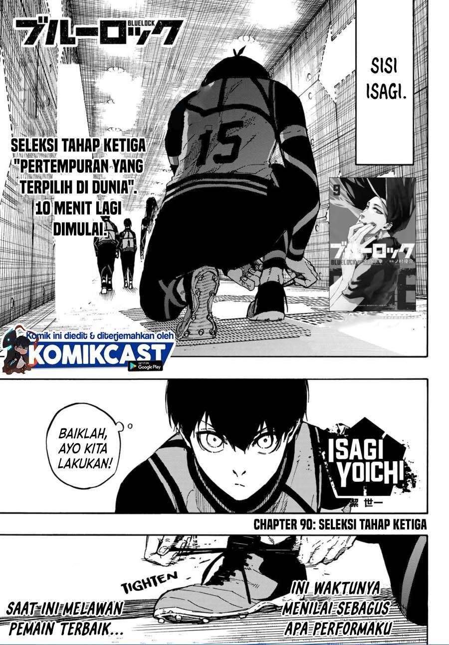 Komik Blue Lock Chapter 90 gambar nomor 1