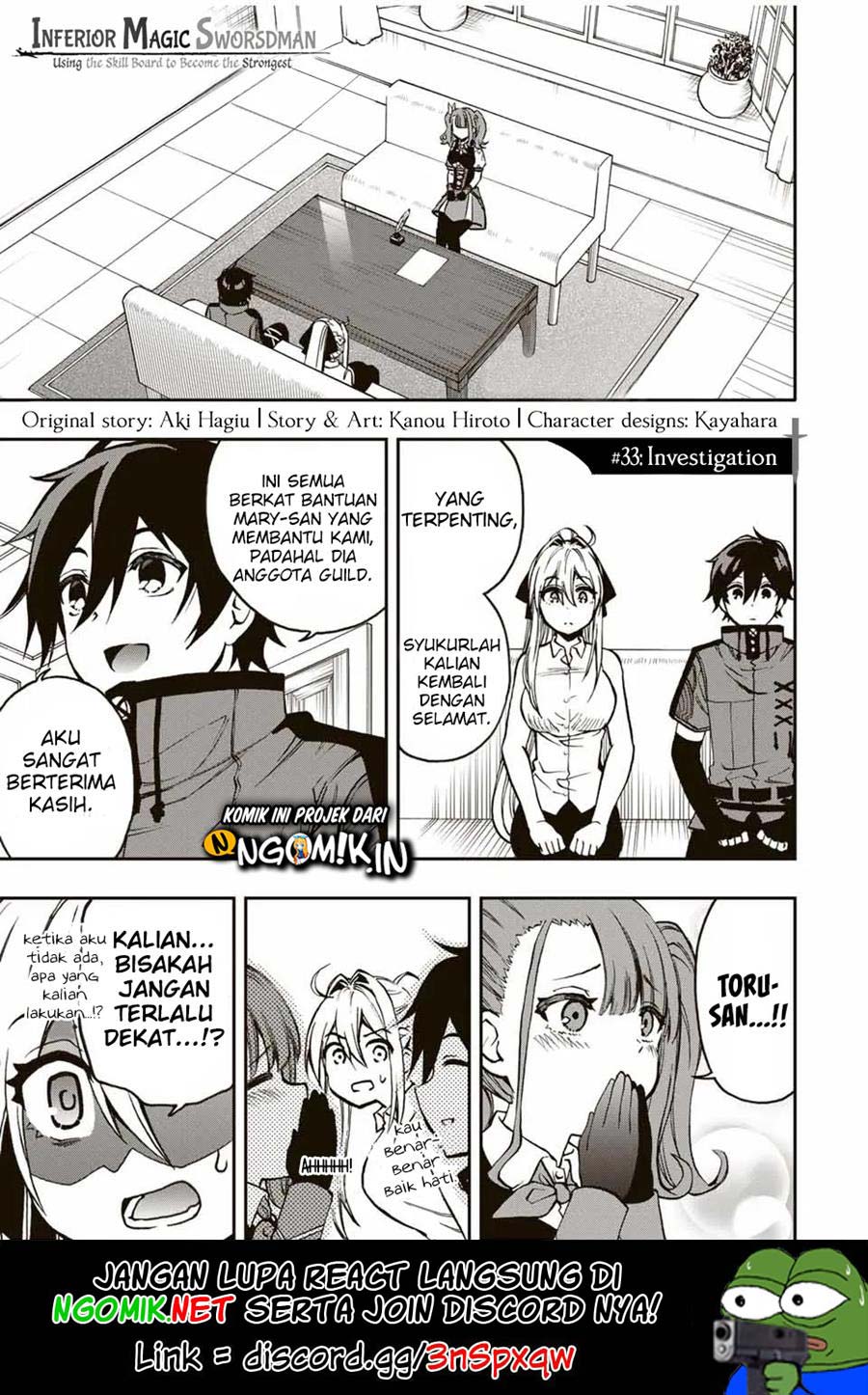 Manga The Reincarnated Inferior Magic Swordsman Chapter 32 gambar nomor 2