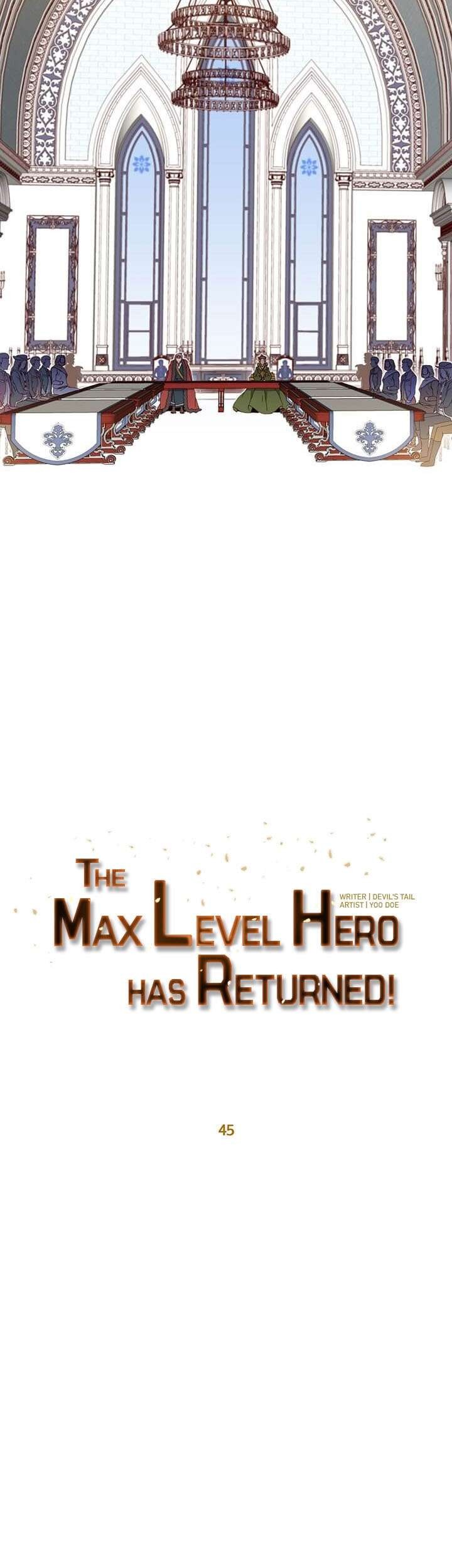 The MAX leveled hero will return! Chapter 45 Gambar 13