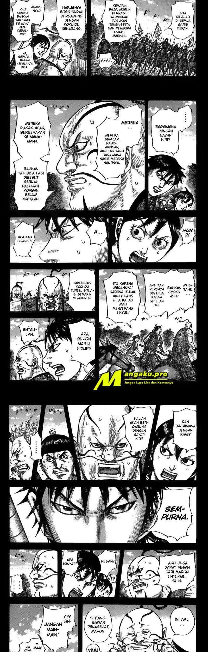 Kingdom Chapter 678 Gambar 3