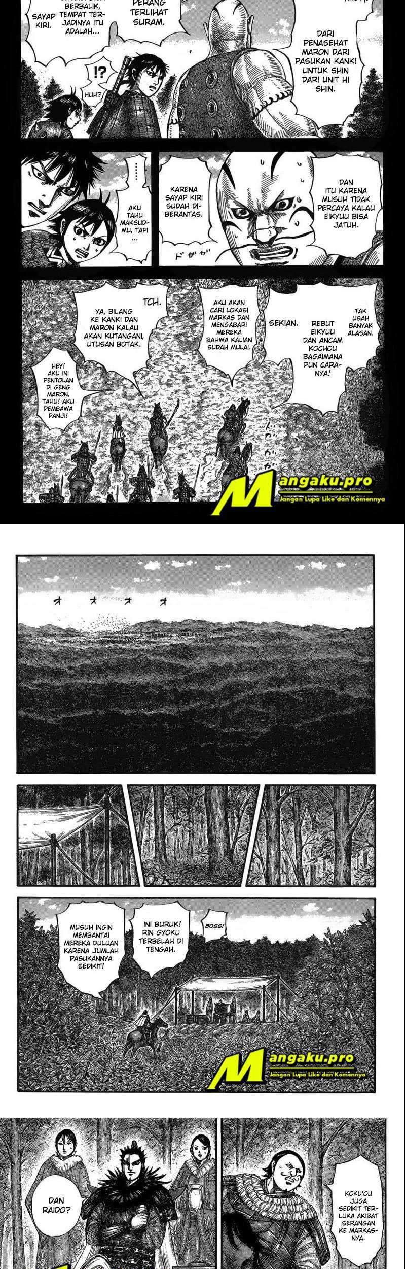 Kingdom Chapter 678 Gambar 5