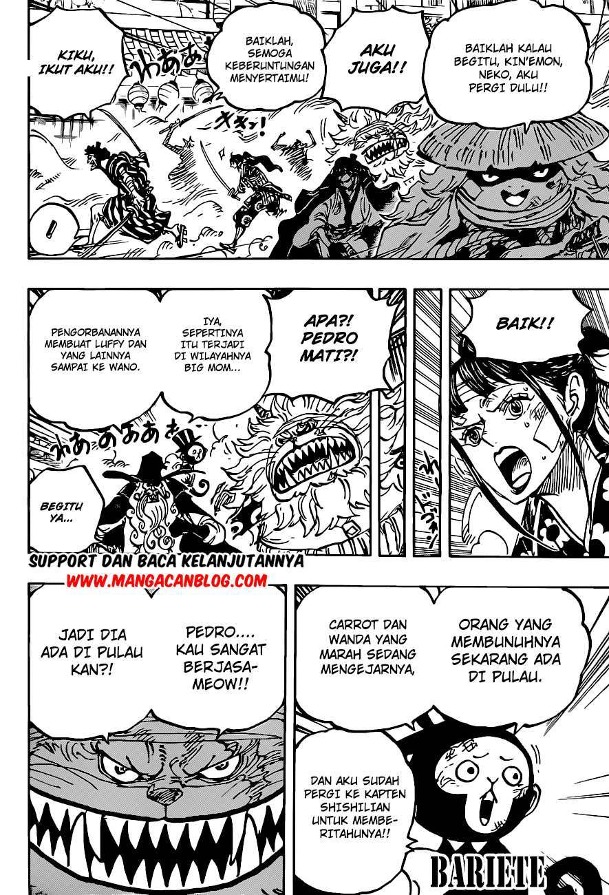 One Piece Chapter 1012 Gambar 4