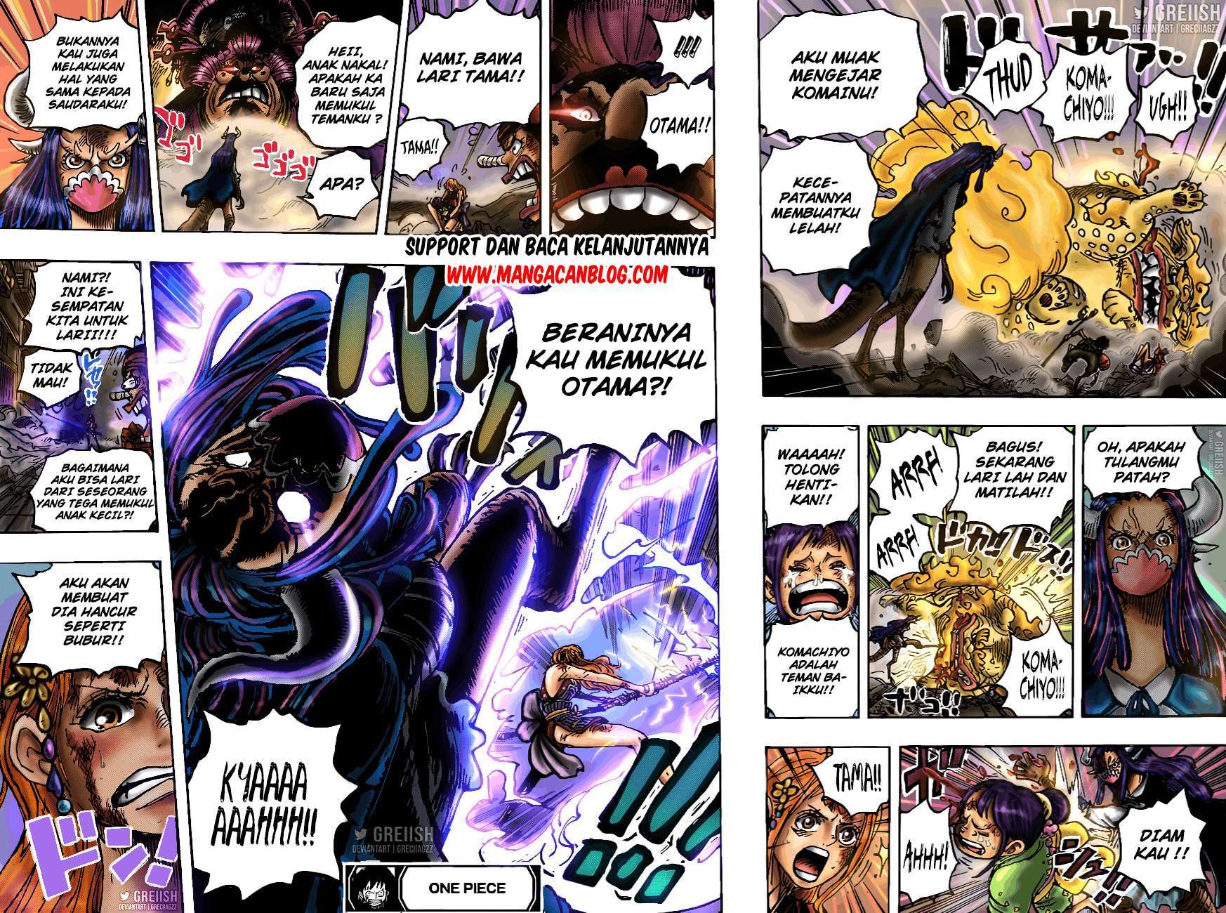 One Piece Chapter 1012 Gambar 14