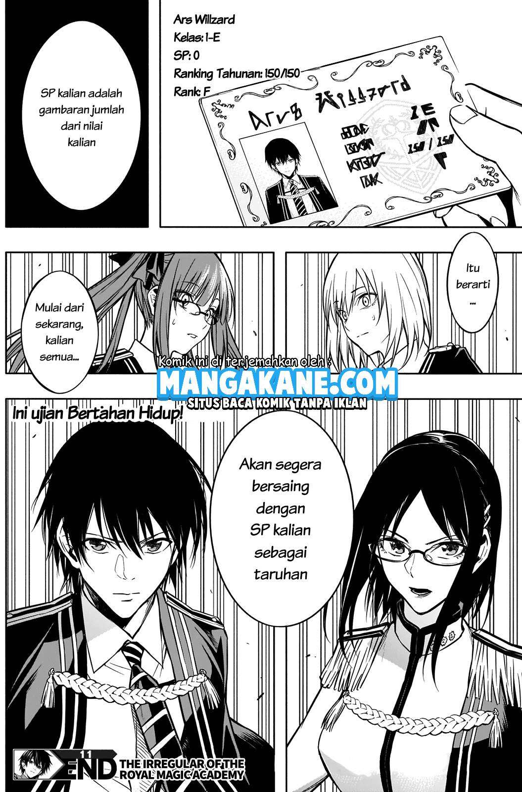 Ouritsu Mahou Gakuen no Saikasei: Slum Agari no Saikyou Mahoushi, Kizoku darake no Gakuen de Musou suru Chapter 11 Gambar 18