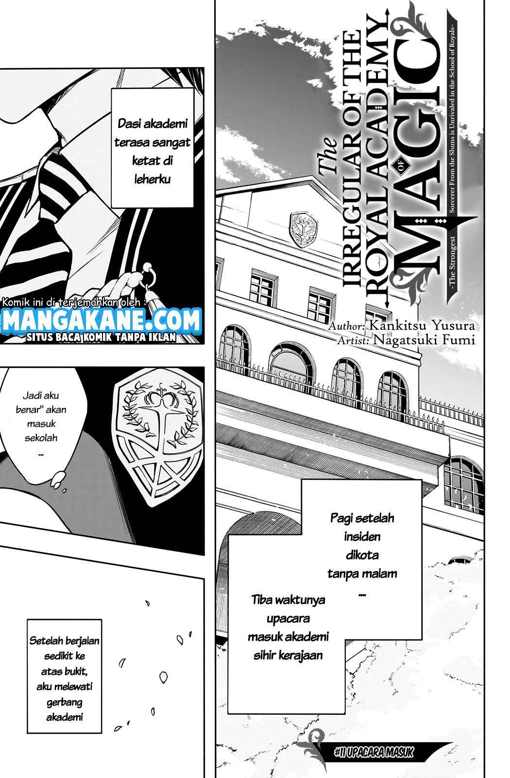 Ouritsu Mahou Gakuen no Saikasei: Slum Agari no Saikyou Mahoushi, Kizoku darake no Gakuen de Musou suru Chapter 11 Gambar 3