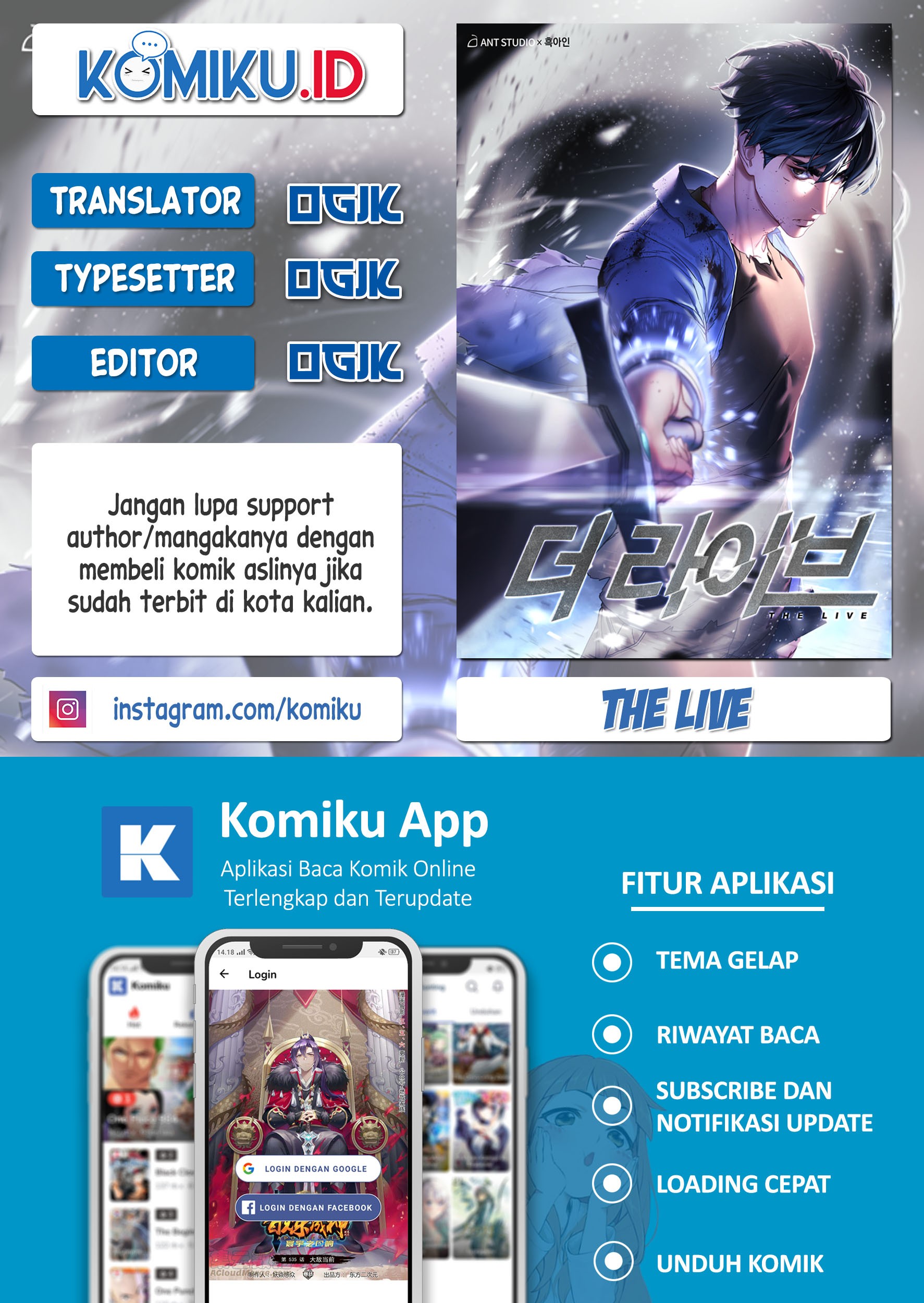 Komik The Live Chapter 72 gambar nomor 1