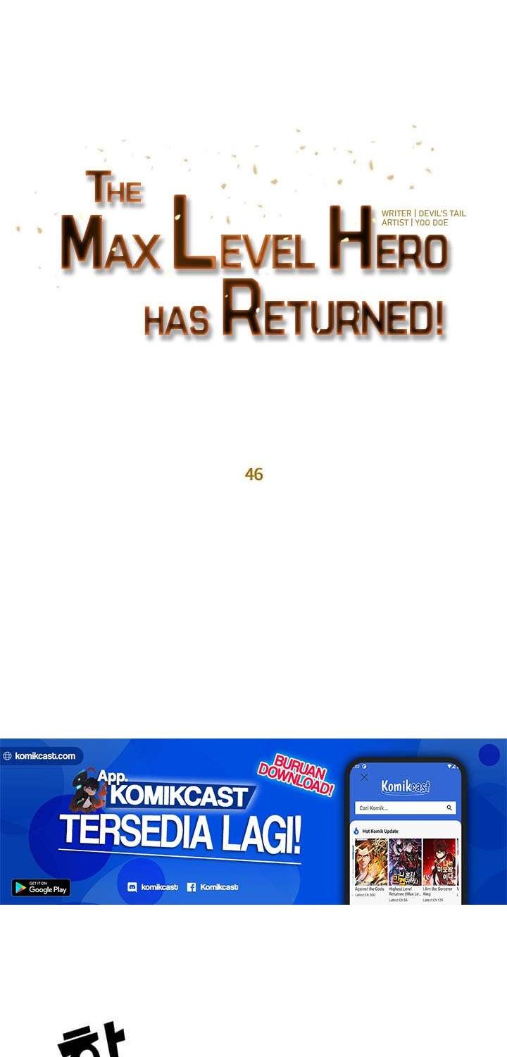The MAX leveled hero will return! Chapter 46 Gambar 24
