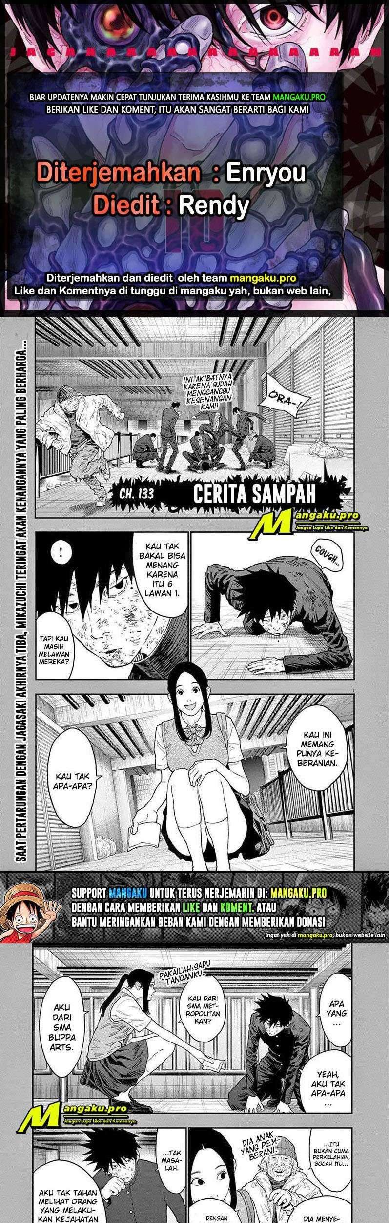 Komik Jagaaaaaan Chapter 133 gambar nomor 1