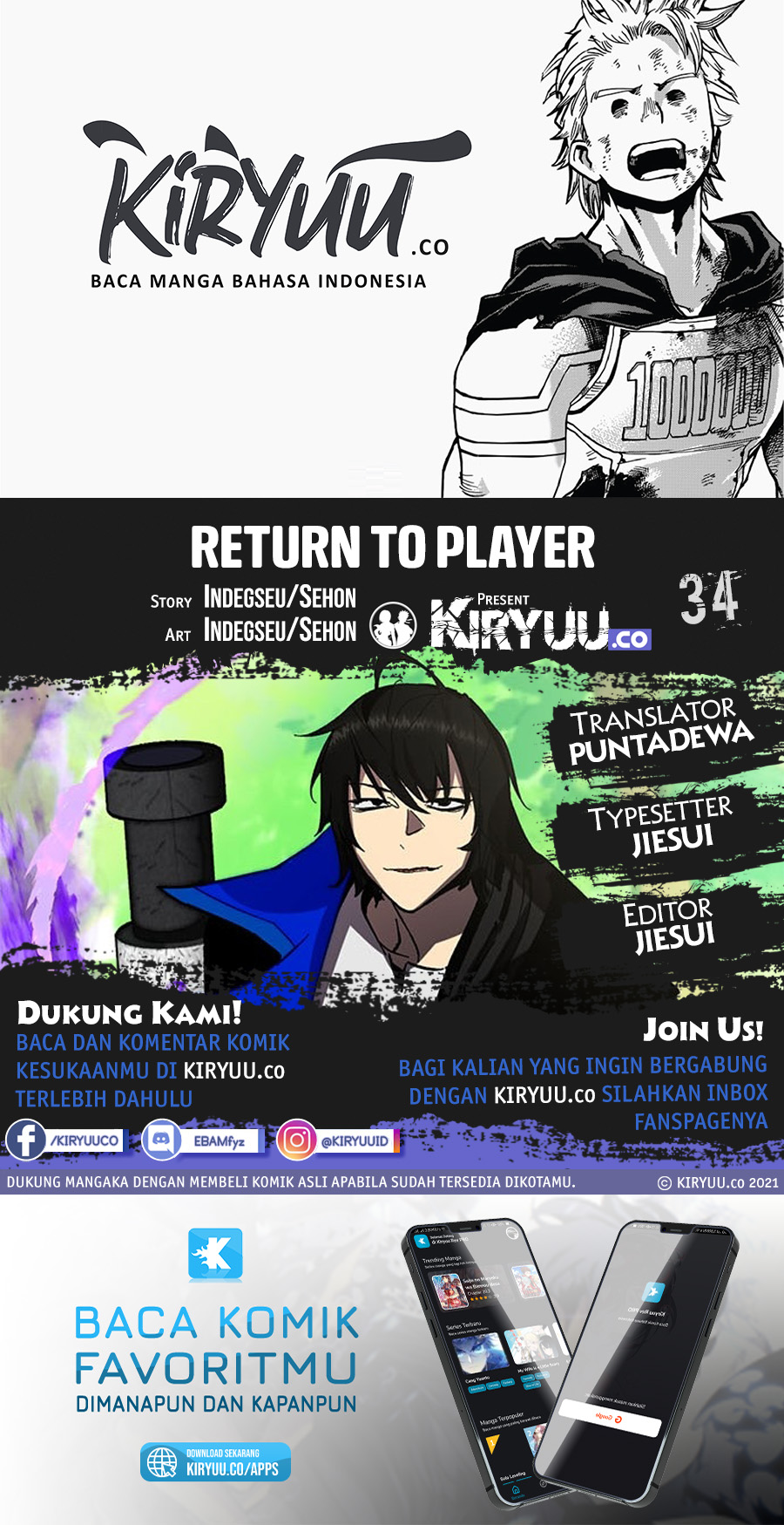 Komik Return to Player Chapter 34 gambar nomor 1