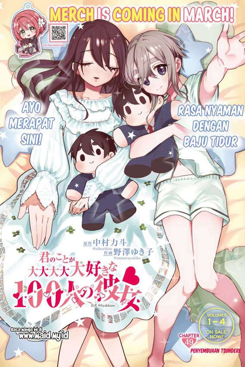 Kimi no Koto ga Dai Dai Dai Dai Daisuki na 100-ri no Kanojo Chapter 49 Gambar 3