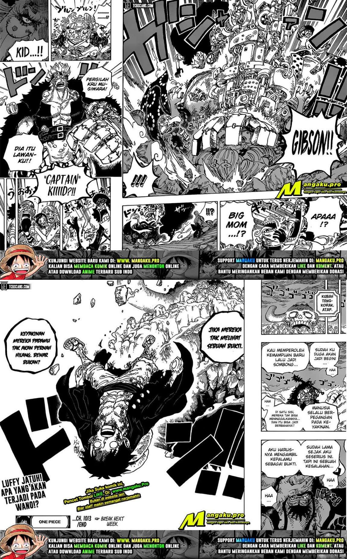 One Piece Chapter 1013 Gambar 10