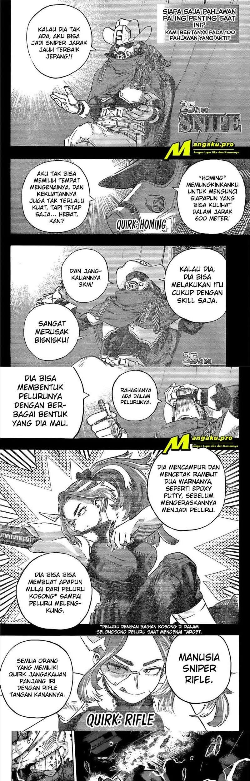 Boku no Hero Academia Chapter 312 Gambar 6