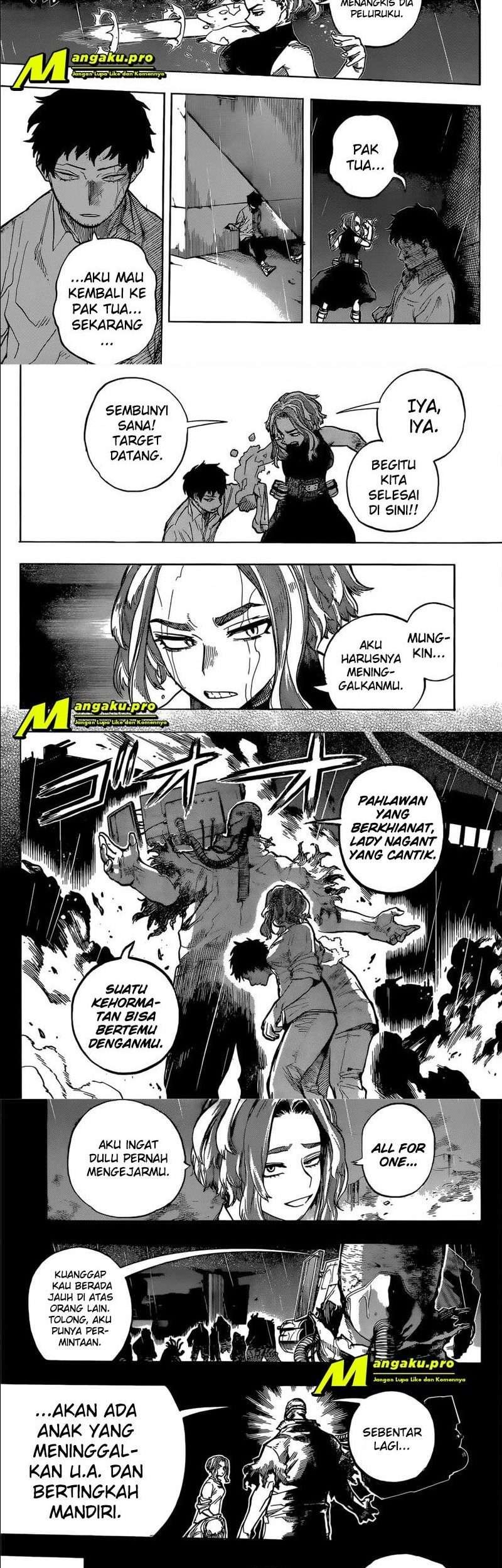Boku no Hero Academia Chapter 312 Gambar 8