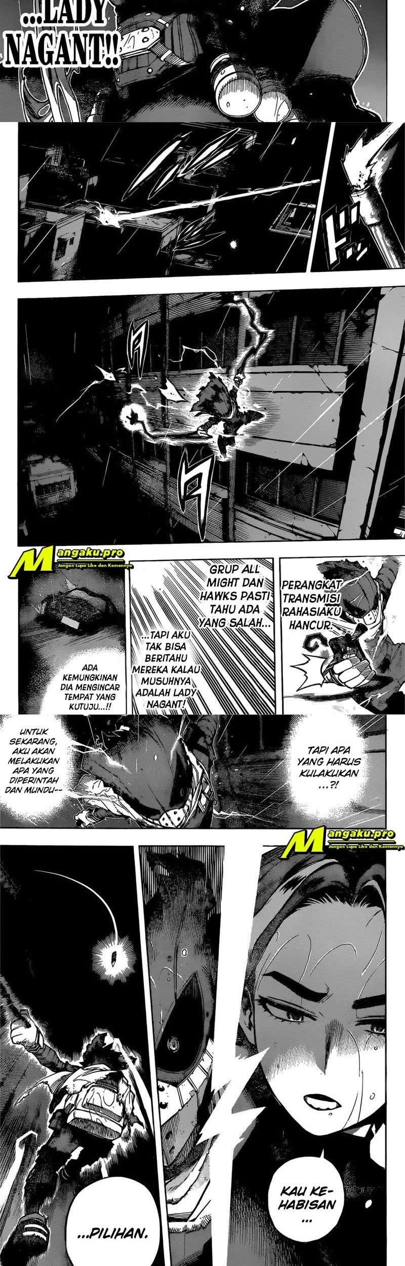 Boku no Hero Academia Chapter 312 Gambar 3