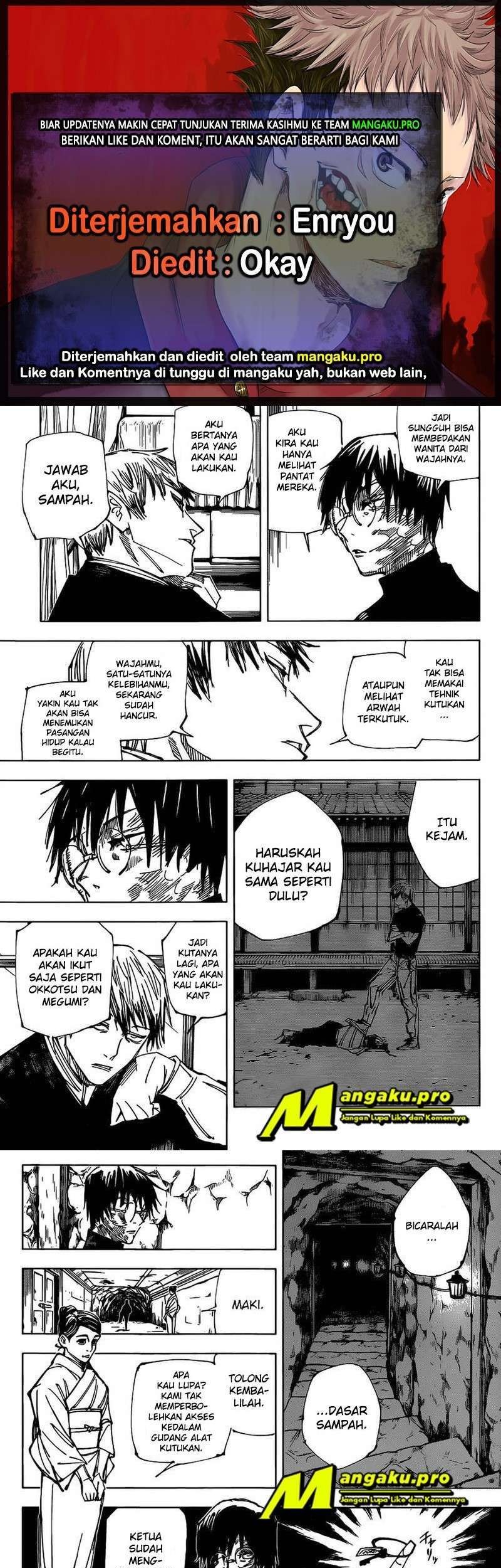 Komik Jujutsu Kaisen Chapter 148 gambar nomor 1