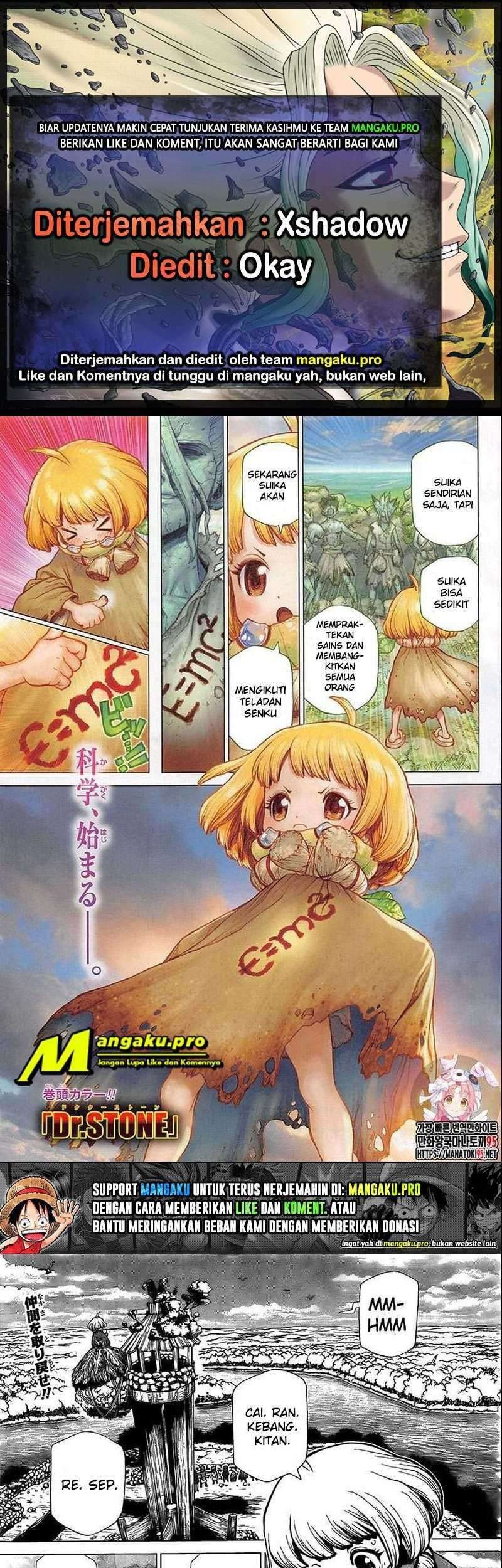 Komik Dr. Stone Chapter 196 gambar nomor 1