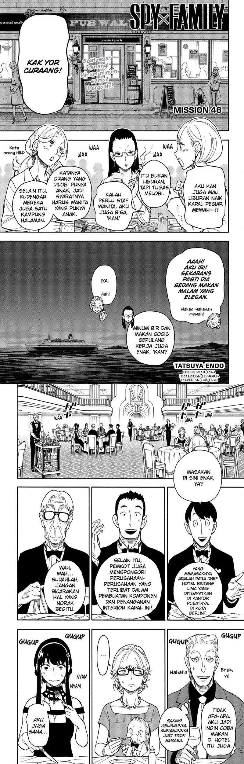 Komik Spy X Family Chapter 46 gambar nomor 1