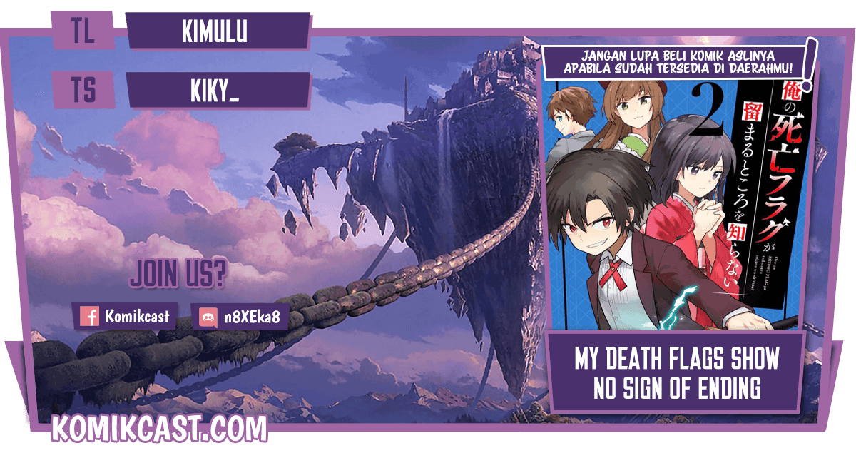 Komik My Death Flags Show No Sign of Ending Chapter 24 gambar nomor 1