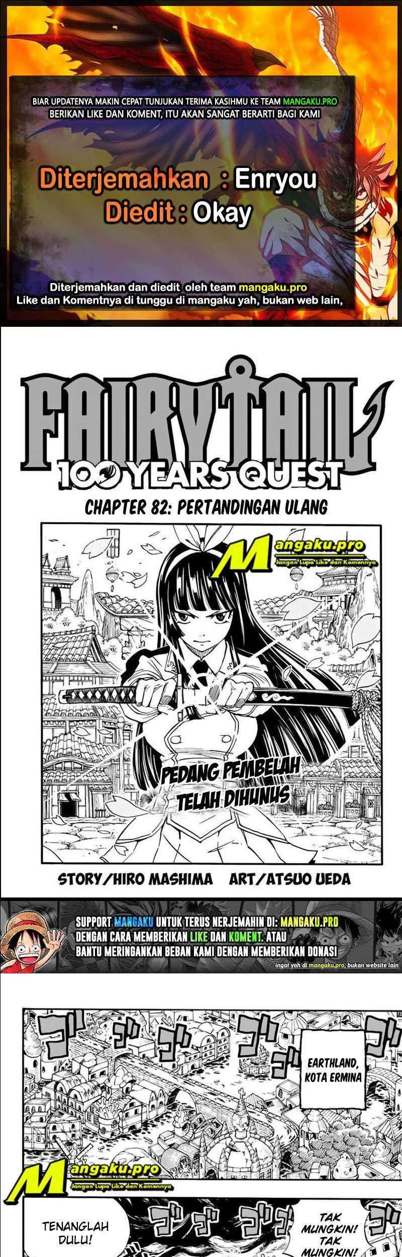 Komik Fairy Tail: 100 Years Quest Chapter 82 gambar nomor 1
