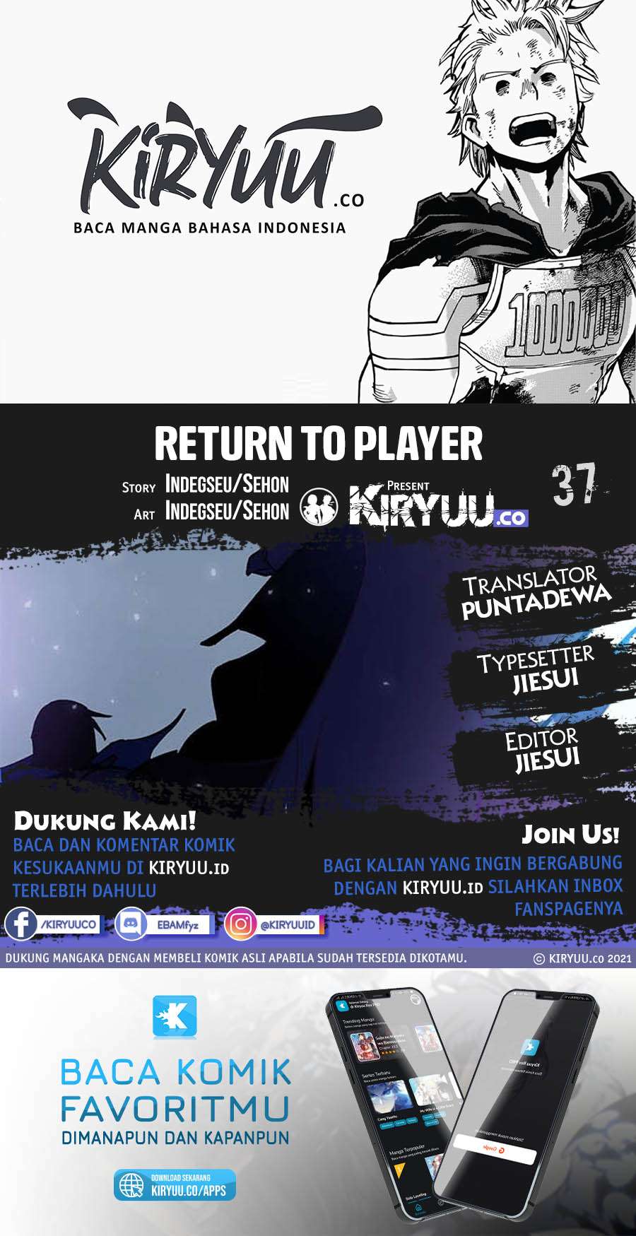 Komik Return to Player Chapter 37 gambar nomor 1