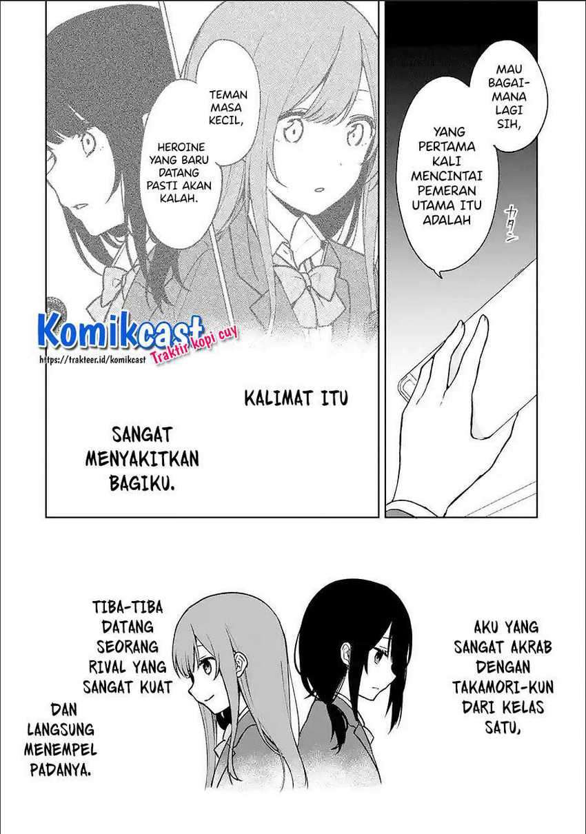 Chikan Saresou ni Natteiru S-kyuu Bishoujo wo Tasuketara Tonari no Seki no Osanajimi datta Chapter 25.3 Gambar 5