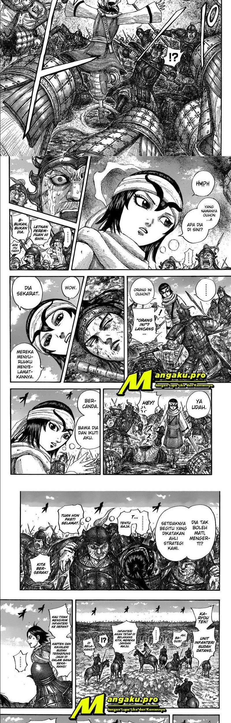 Kingdom Chapter 679 Gambar 5