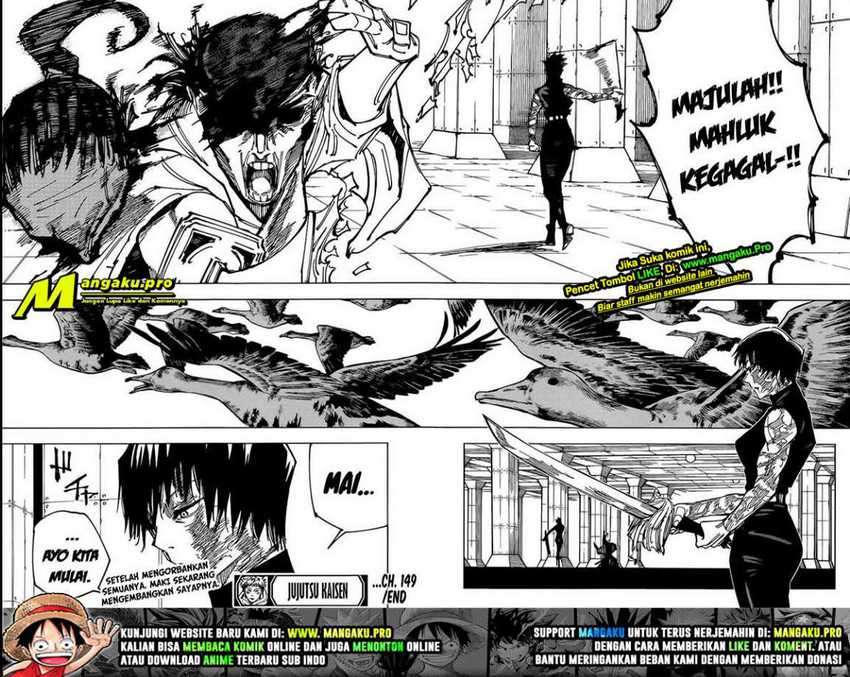 Jujutsu Kaisen Chapter 149 Gambar 13