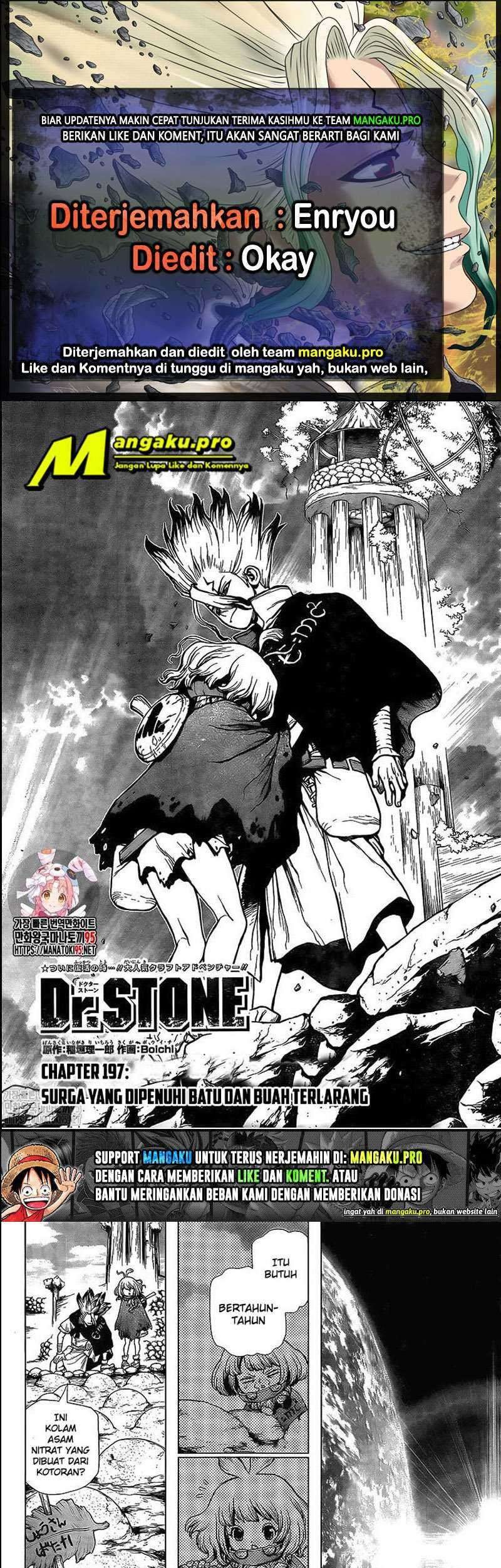 Komik Dr. Stone Chapter 197 gambar nomor 1
