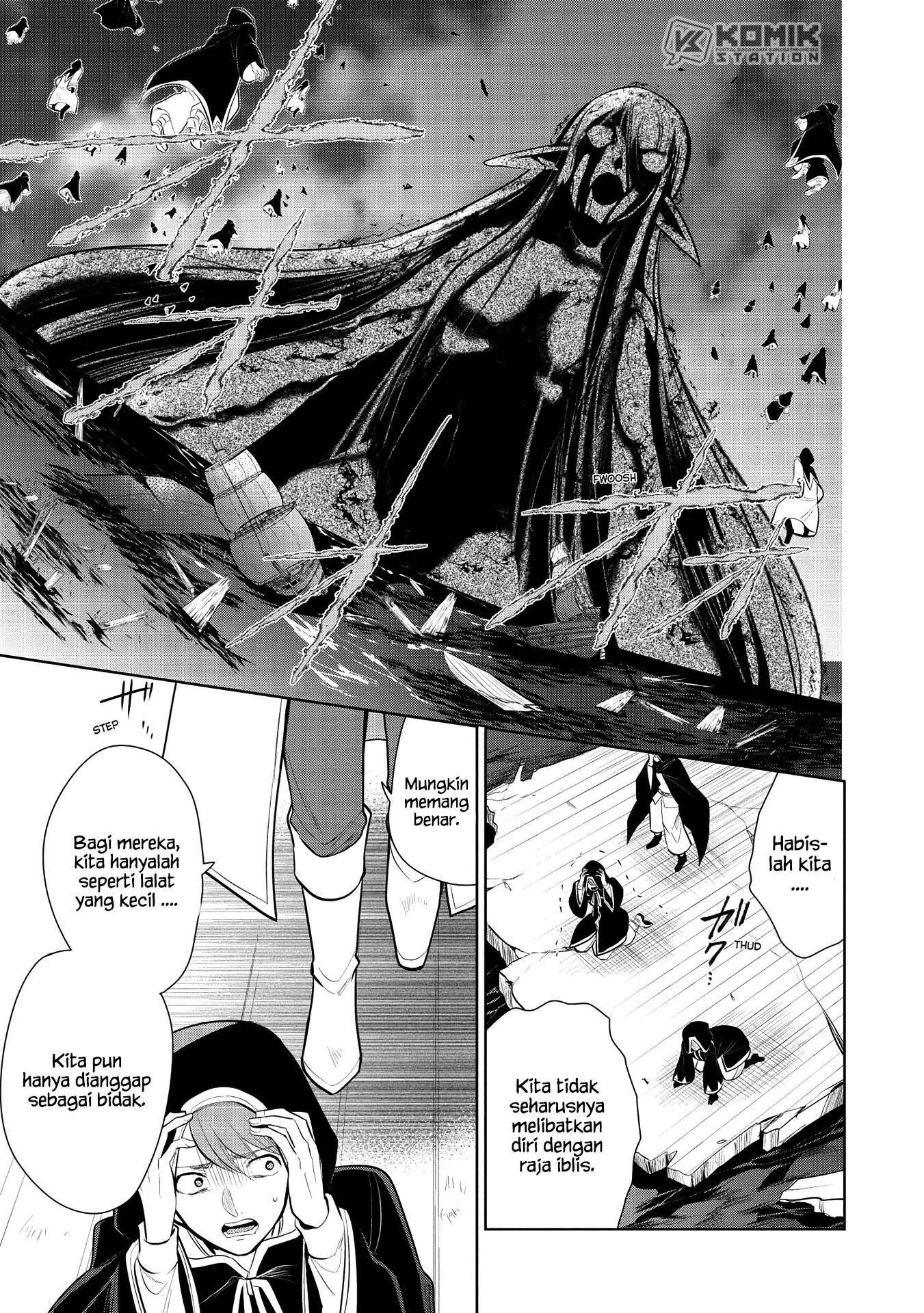Manga Maou no Ore ga Dorei Elf wo Yome ni Shitanda ga, Dou Medereba Ii? Chapter 33 gambar nomor 2