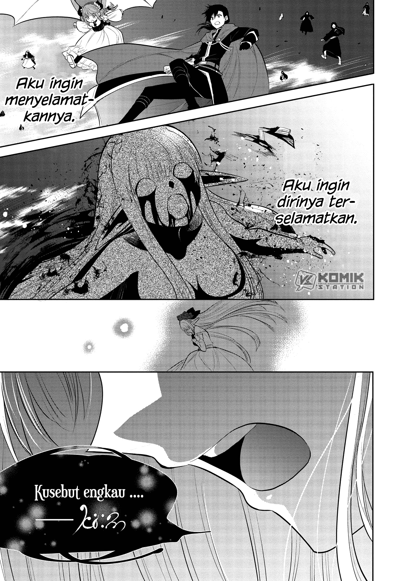 Maou no Ore ga Dorei Elf wo Yome ni Shitanda ga, Dou Medereba Ii? Chapter 33 Gambar 38