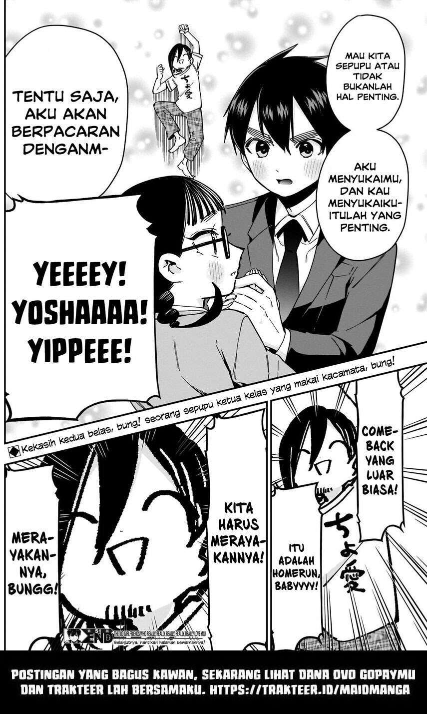 Kimi no Koto ga Dai Dai Dai Dai Daisuki na 100-ri no Kanojo Chapter 51 Gambar 22