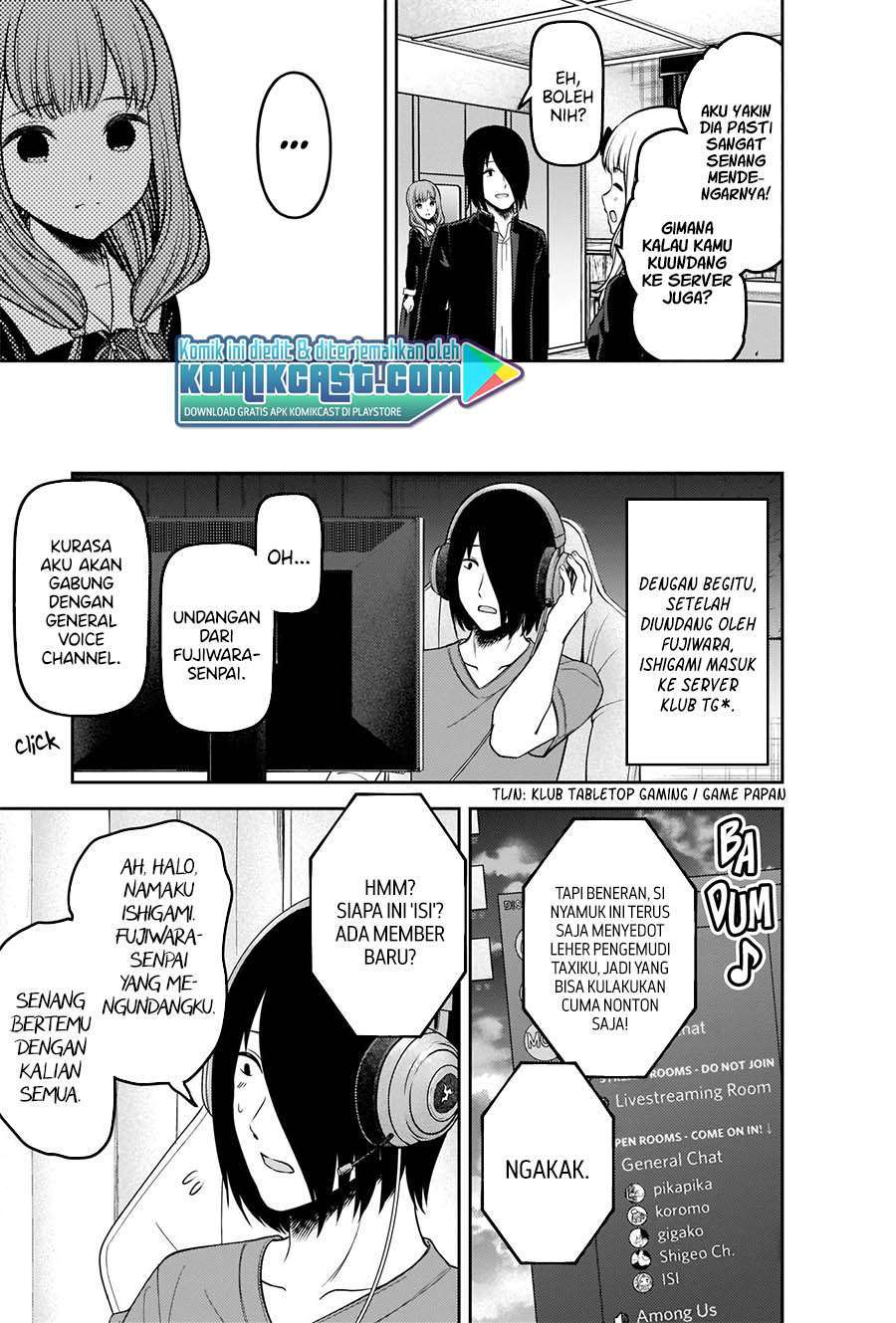 Kaguya-sama wa Kokurasetai – Tensai-tachi no Renai Zunousen Chapter 228 Gambar 9