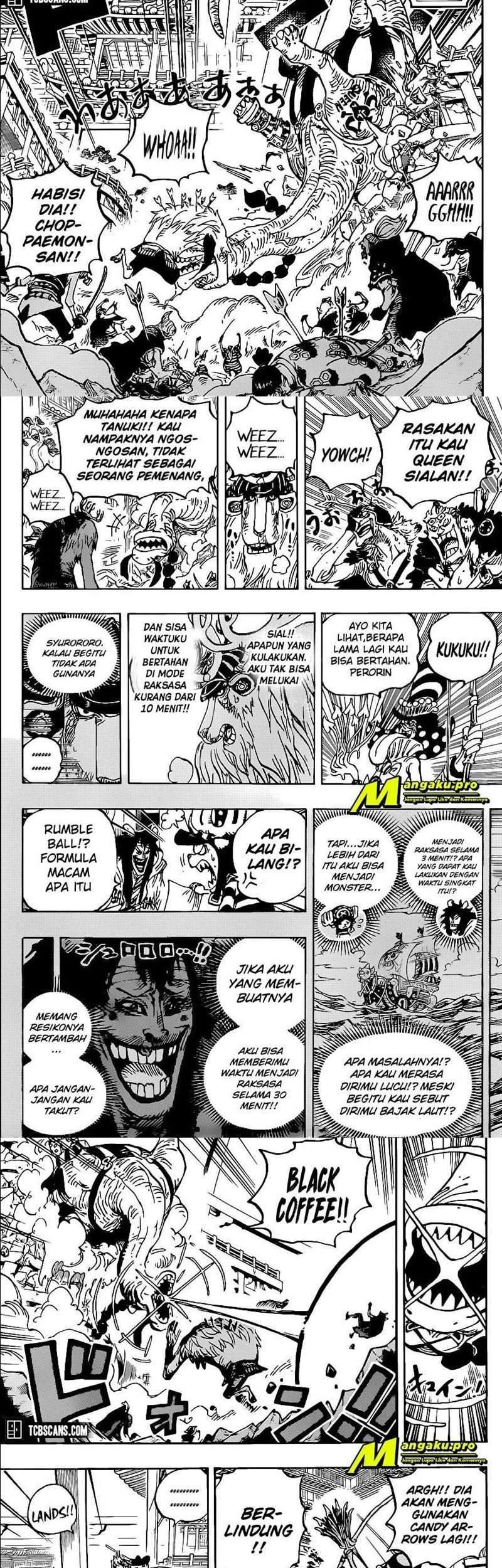 One Piece Chapter 1014 Gambar 4
