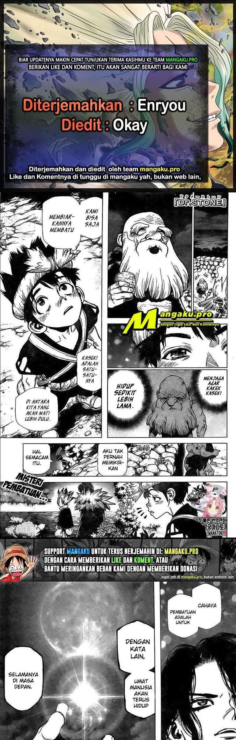 Komik Dr. Stone Chapter 198 gambar nomor 1