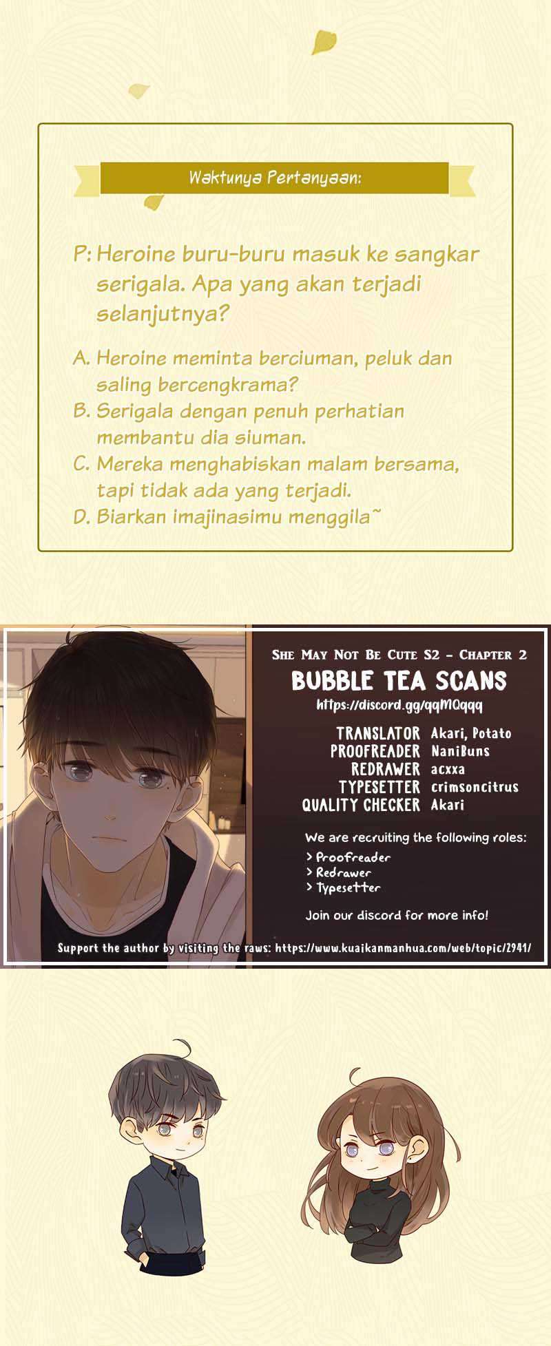 She May Not Be Cute Chapter 39 Gambar 36