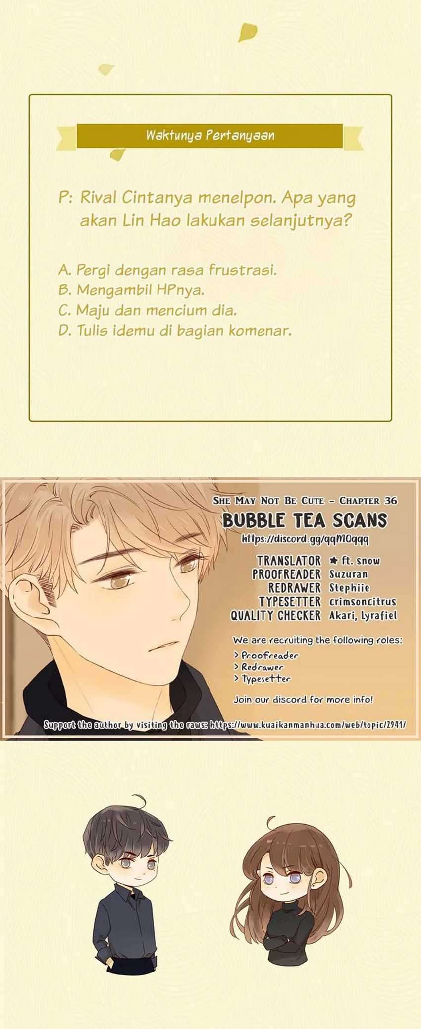 She May Not Be Cute Chapter 36 Gambar 28