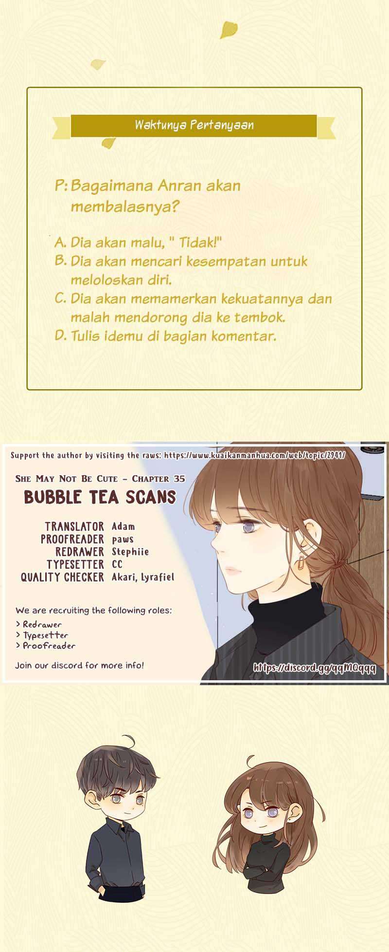 She May Not Be Cute Chapter 35 Gambar 37