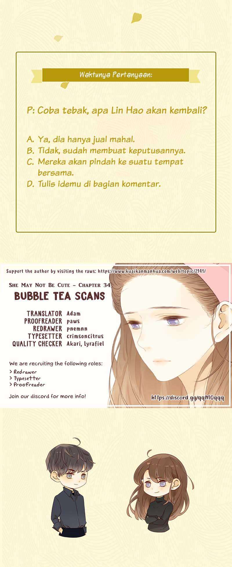 She May Not Be Cute Chapter 34 Gambar 39