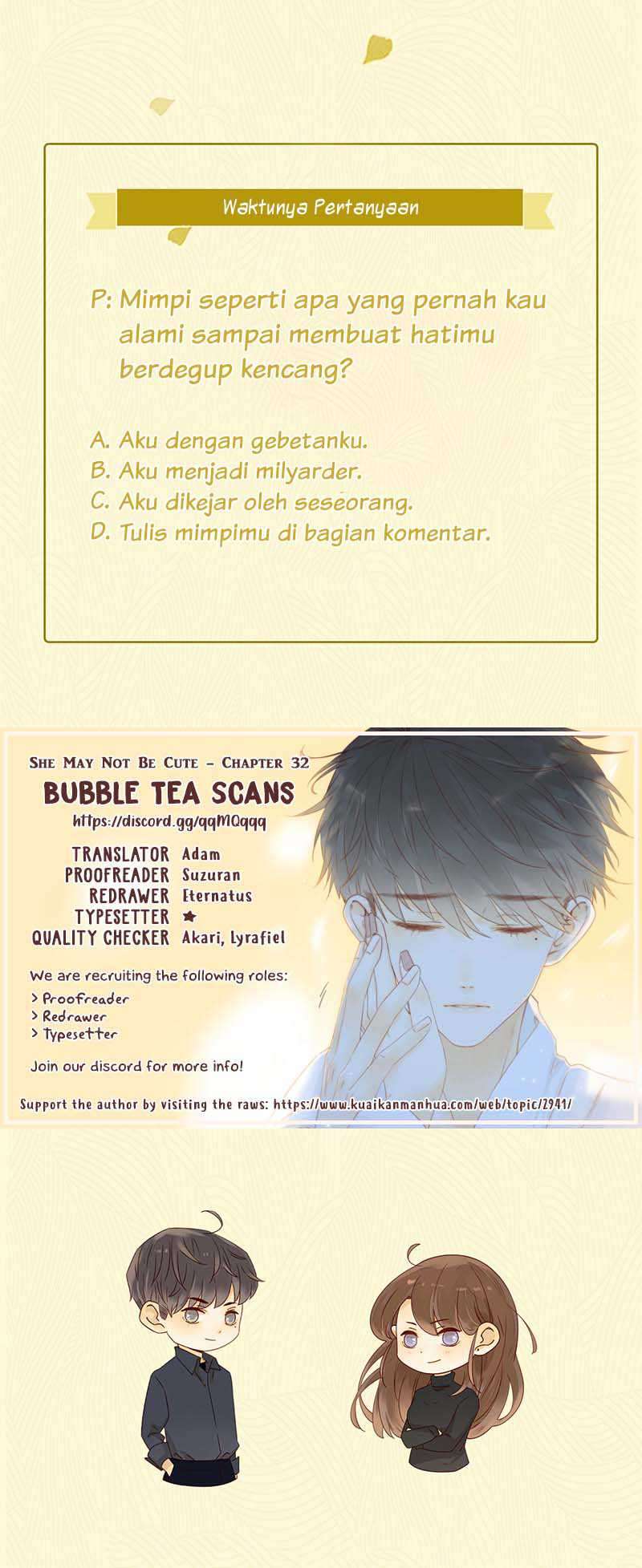 She May Not Be Cute Chapter 32 Gambar 42