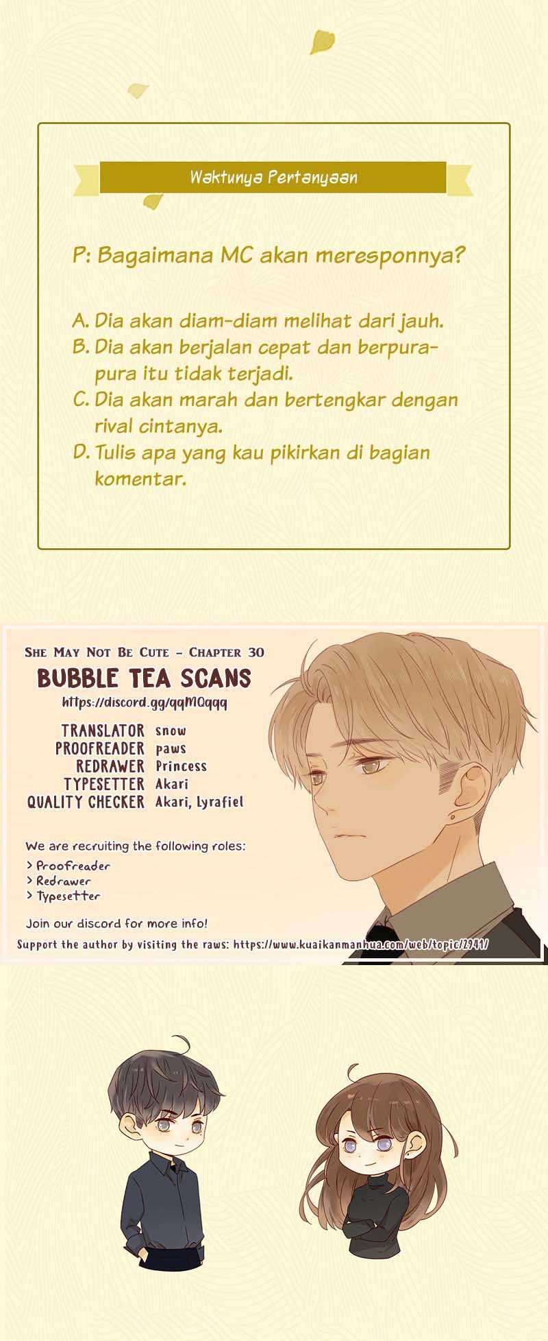 She May Not Be Cute Chapter 30 Gambar 33