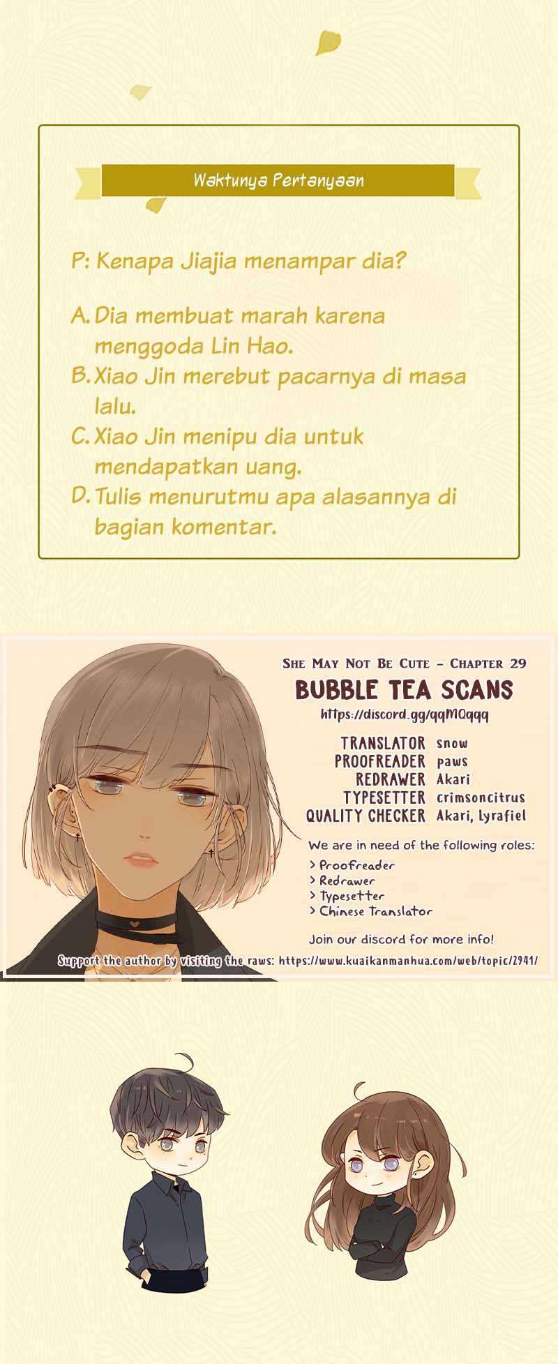 She May Not Be Cute Chapter 29 Gambar 36