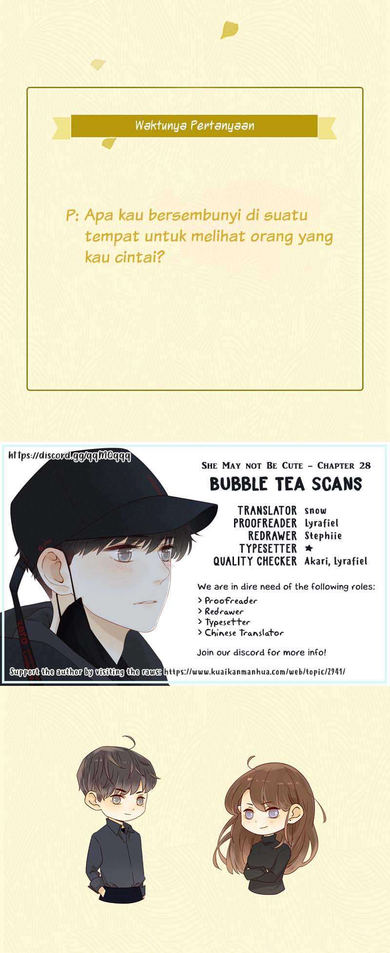 She May Not Be Cute Chapter 28 Gambar 48