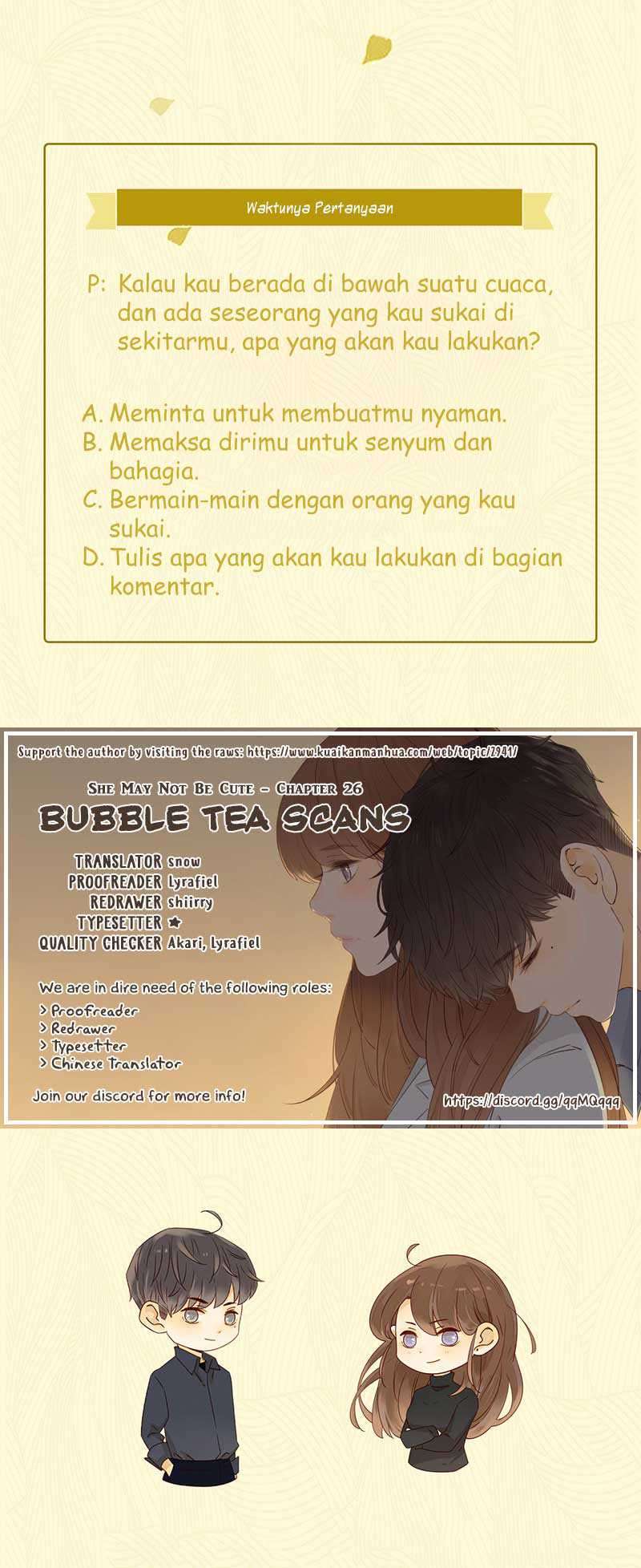 She May Not Be Cute Chapter 26 Gambar 41