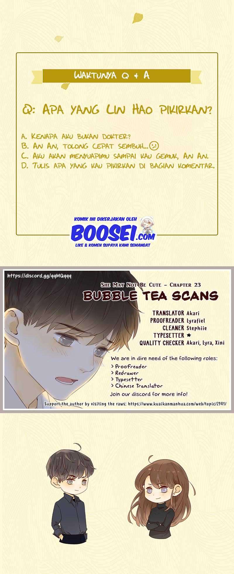 She May Not Be Cute Chapter 23 Gambar 44