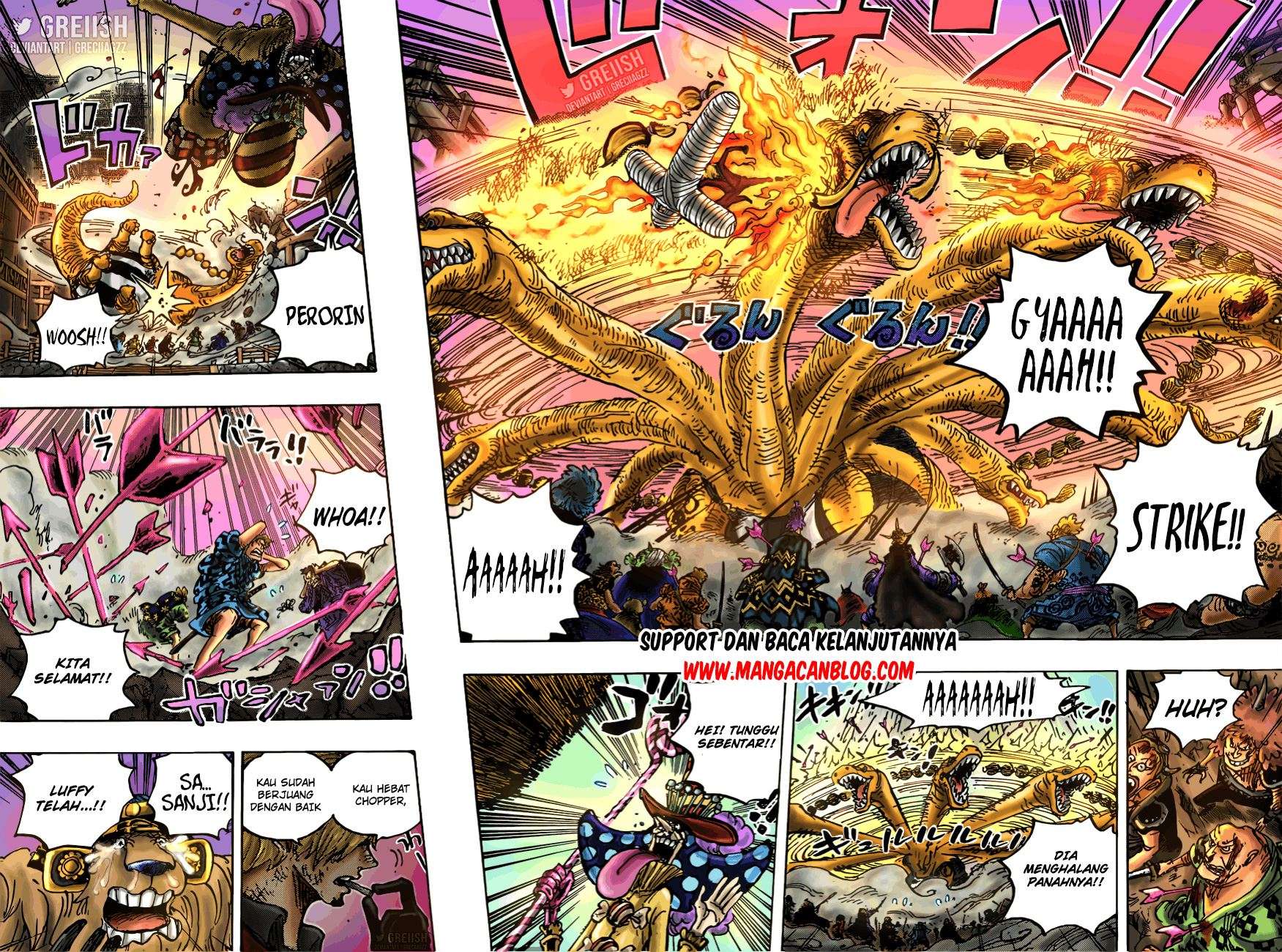 One Piece Chapter 1015 Gambar 6