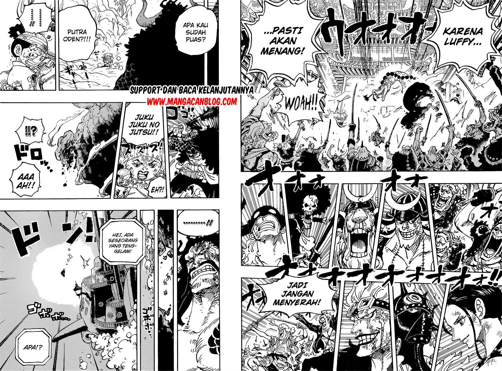 One Piece Chapter 1015 Gambar 13