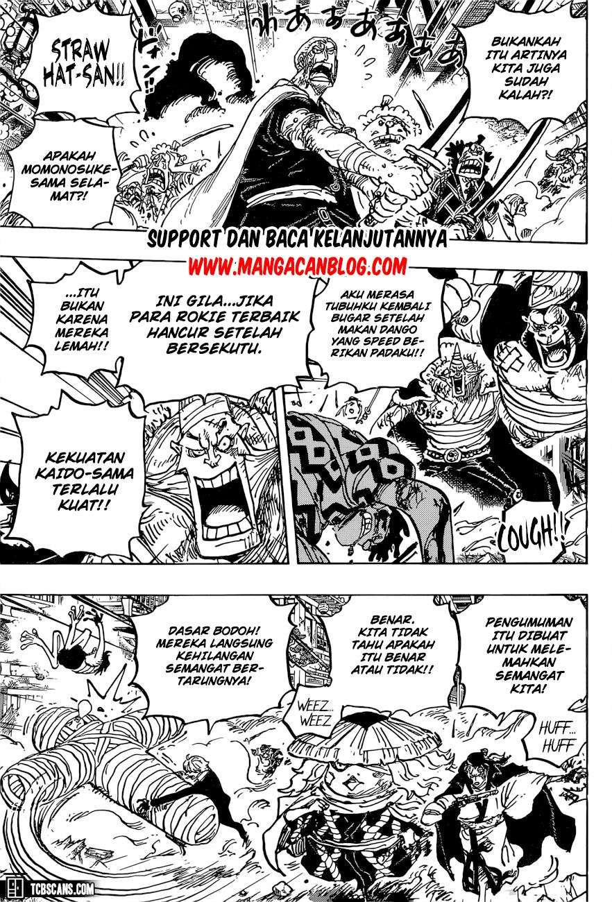 One Piece Chapter 1015 Gambar 3