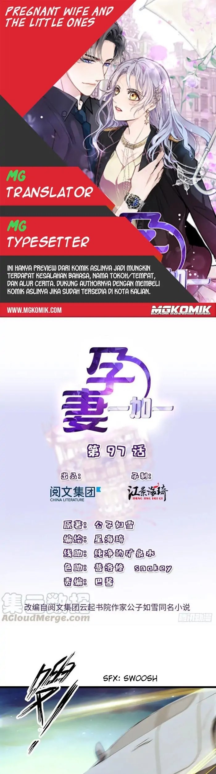 Komik Pregnant Wife, One Plus One Chapter 97 gambar nomor 1