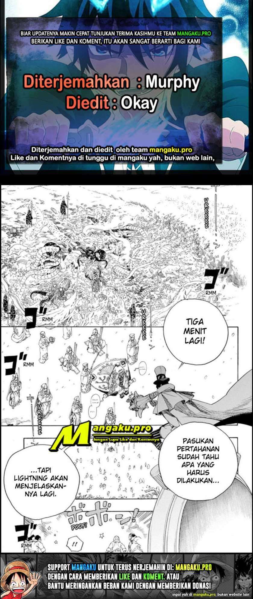 Komik Ao no Exorcist Chapter 131.2 gambar nomor 1