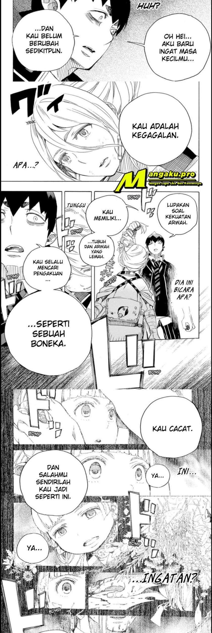 Ao no Exorcist Chapter 131.1 Gambar 7